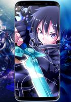 Wallpaper Swords Art Online - Amoled HD 4k fanarts ภาพหน้าจอ 2