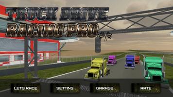 Truck Drive Racing Real Affiche