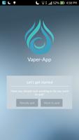 Vaper-App: stop smoking-poster