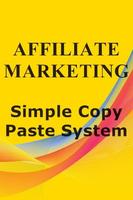 Affiliate Marketing Simple Copy Paste System पोस्टर