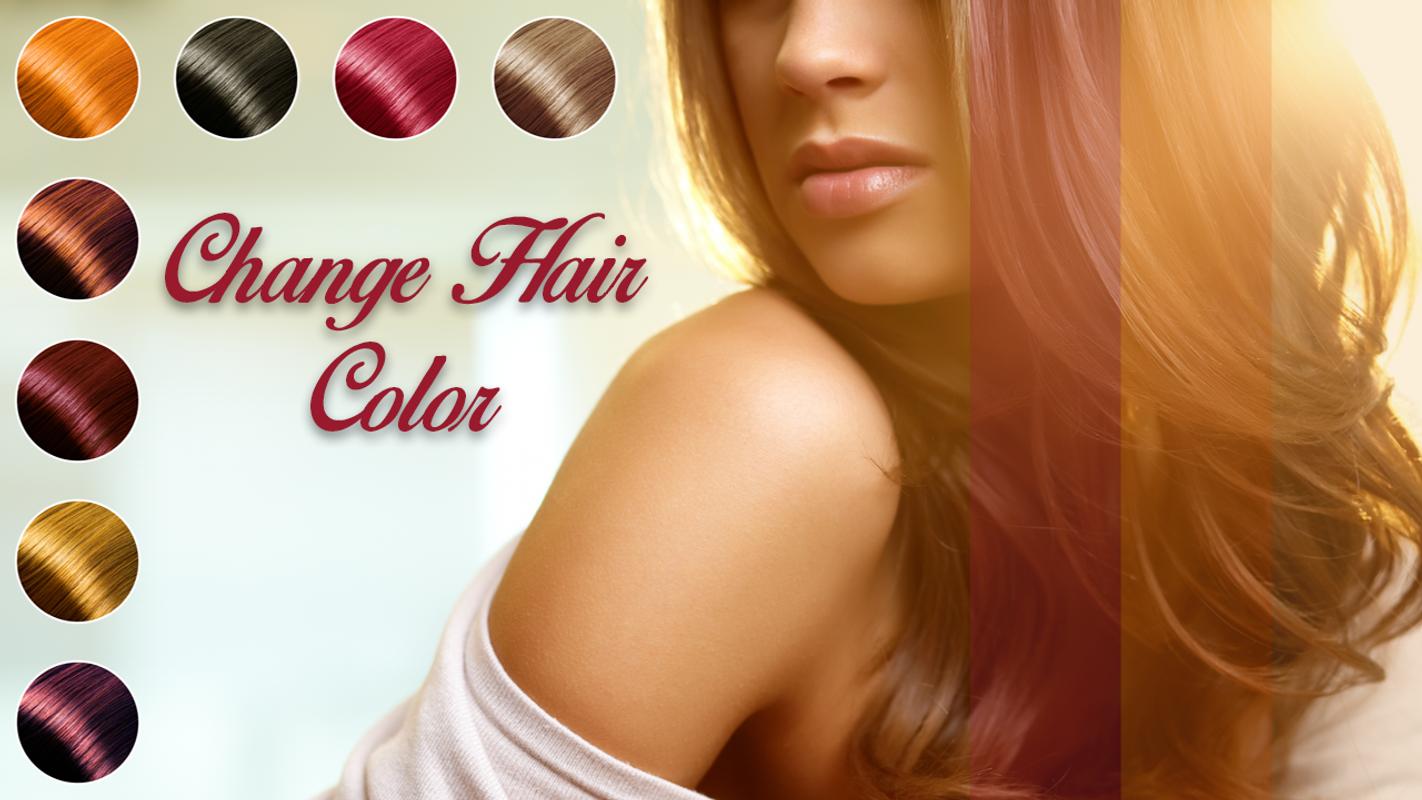 A mudança de cor do cabelo para Android - APK Baixar