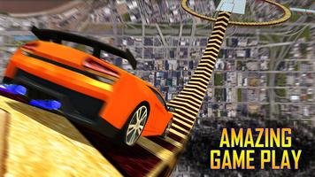 99% Impossible Tracks Car Stunt Racing Game 3D پوسٹر