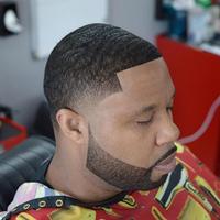 Haircut for black men Affiche