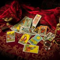 Tarot card readings free الملصق