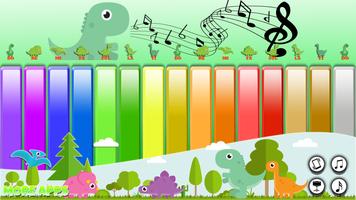 Dinosaur Piano Kids اسکرین شاٹ 3