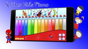 Spider  Kids Piano capture d'écran 1