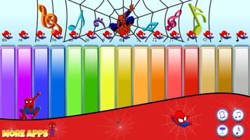 Spider  Kids Piano ảnh chụp màn hình 3