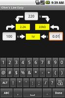 Ohm's Law Easy captura de pantalla 1