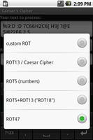Caesar's Cipher captura de pantalla 1