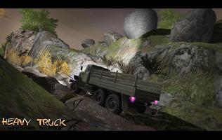 Heavy Truck Offroad Racing captura de pantalla 1