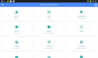 برنامه‌نما SRM University Haryana App عکس از صفحه