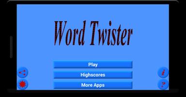 Word Twister Poster