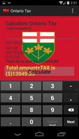 Ontario Tax Calculator capture d'écran 2