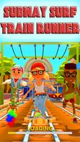 Subway Surf Train Runner-poster