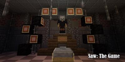 Map Saw: The Game Minecraft Affiche