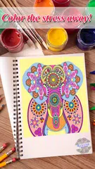 Adult Coloring Book - Relaxing Anti-Stress Pages APK download