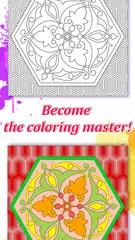Adult Coloring Book - Relaxing Anti-Stress Pages APK download