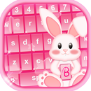 Милая Клавиатура с Кроликами APK