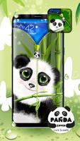 Panda Zipper Lock Screen capture d'écran 2