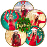 Colagens de Fotos - Criar Cartões de Natal ícone