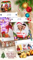 Photo Slideshow - New Year & Christmas Music Cards poster