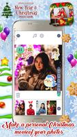 Photo Slideshow - New Year & Christmas Music Cards screenshot 1