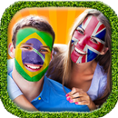 Coupe du Monde - Drapeaux - Cadres Photo APK