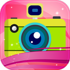 Selfie Pink Moon Camera ikona