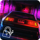 Delorean DMC-12 Back To The Future Lock Screen APK