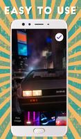 Delorean DMC-12 Back To The Future Lock Screen plakat