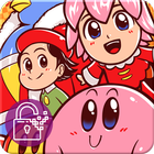 Kirby Super Star Arts Wallpaper Kawaii Lock Screen icône