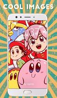 Kirby Super Star Arts Wallpaper Kawaii Lock Screen Affiche