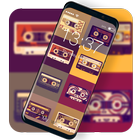 Compact Cassete Lock Screen ikon