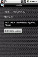 Safe SMS captura de pantalla 2
