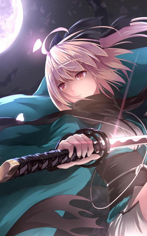 Sakura Okita Souji Saber Wallpaper For Android Apk Download