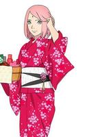 Sakura Haruno Wallpapers 4K স্ক্রিনশট 2