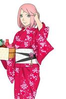 Sakura Haruno Wallpapers 4K 截图 2