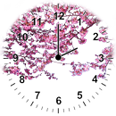 Sakura Analog Clock APK