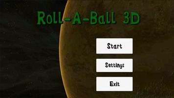 Roll A Ball 3D Plakat