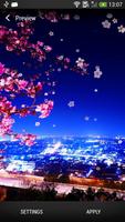 Sakura Live Wallpaper capture d'écran 1