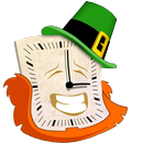 St Patrick's Day Analog Clock APK