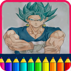 how to draw goku super saiyan icon