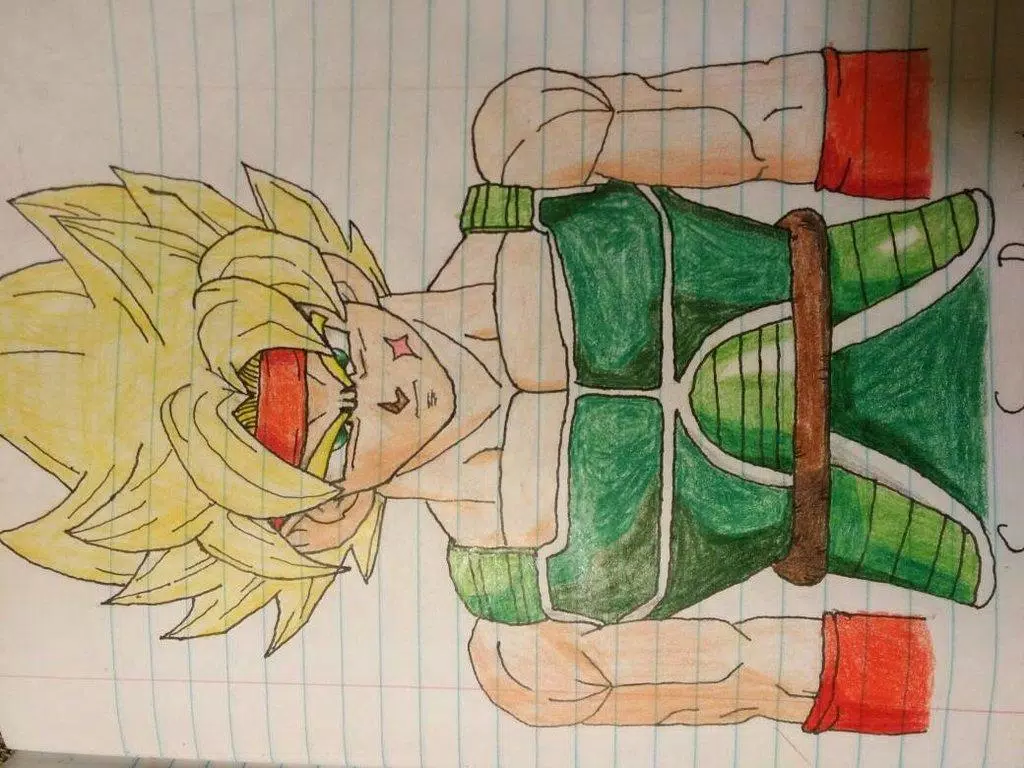 Drawing Goku Super Sayajin 4 - Desenho do Goku Super Sayajin 4