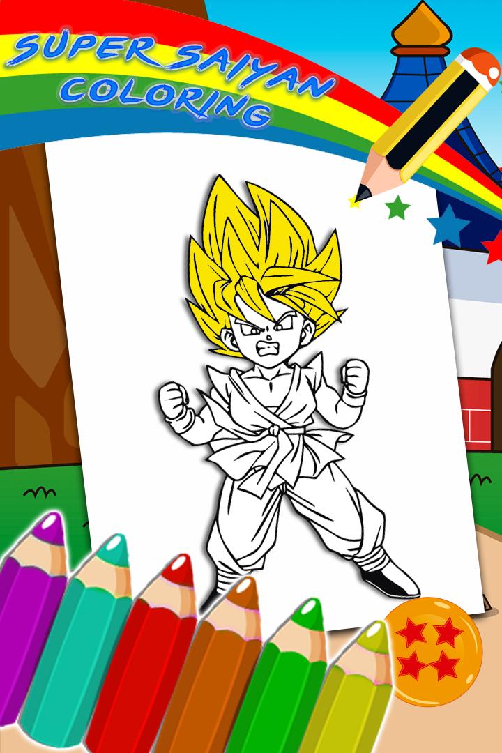 Super Saiyan Coloring Book APK for Android Download