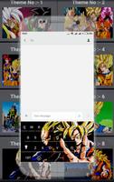 برنامه‌نما Super Saiyan DBZ : Dragon Goku Keyboard عکس از صفحه