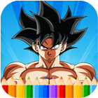 Super Saiyan Coloring icône