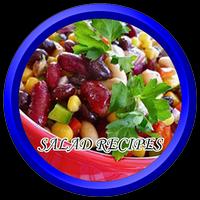 Recettes de salade Affiche