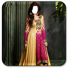 Salwar Kameez Photo Montage ไอคอน