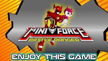 Sammy Rangger Battle Miniforce Red poster