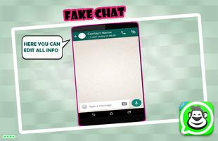 Fake Chat For WhatsApp - Prank اسکرین شاٹ 2